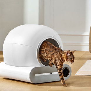 Dome cleanstep cat litter hotsell box enclosure